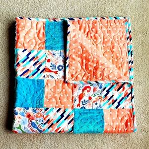 New Baby Blanket, Baby Quilt, Lap Quilt